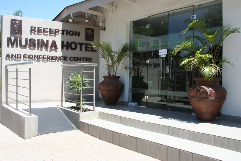 Musina Hotel Reception Entrance