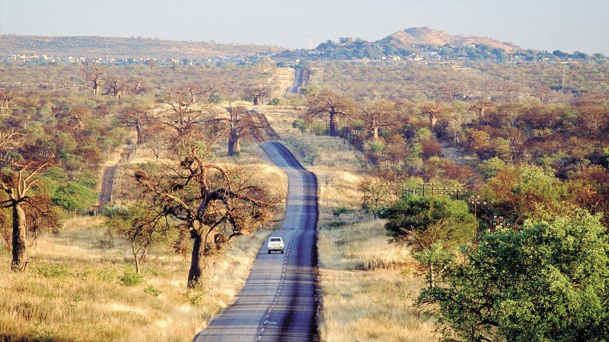 Musina landscape with scenic road
